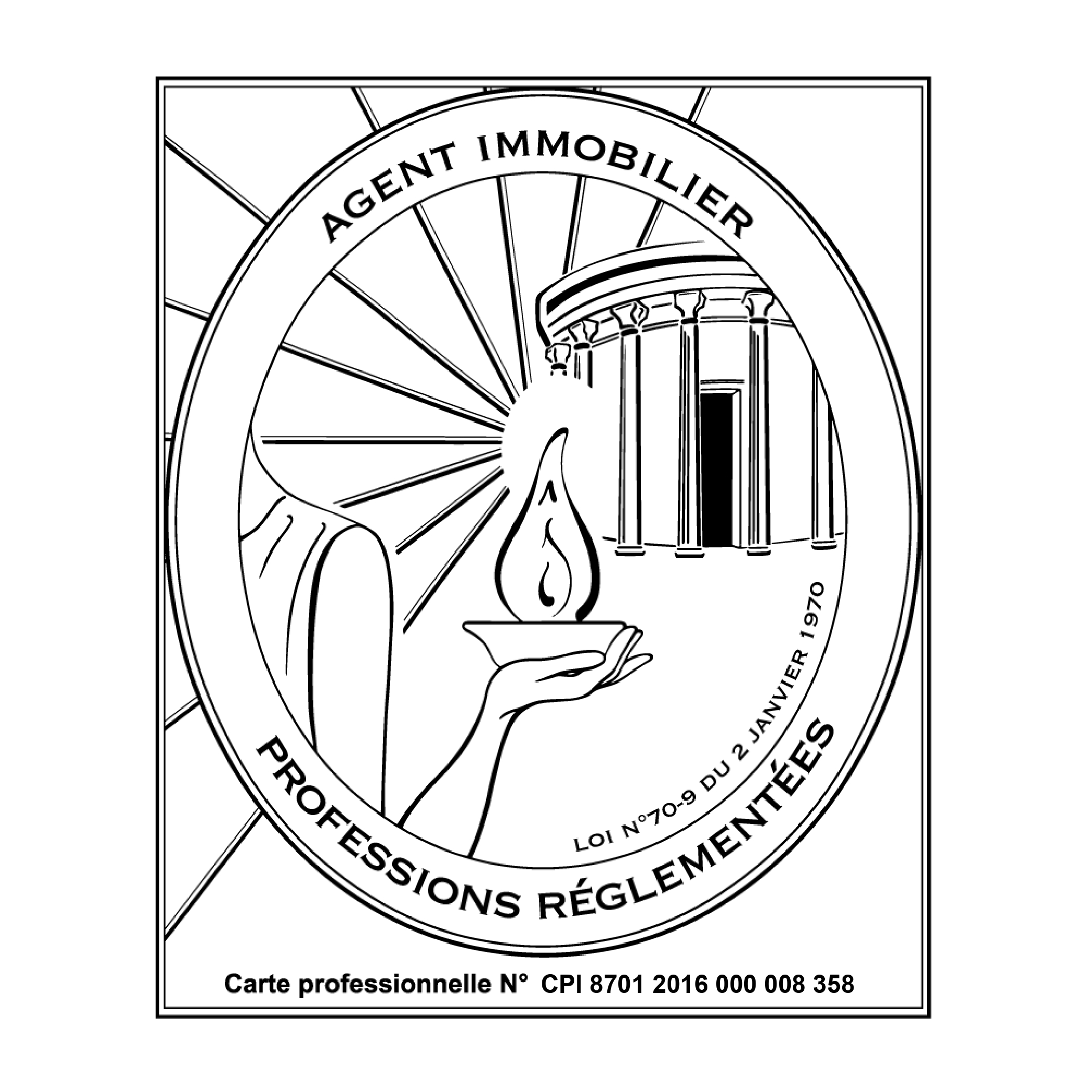 VESTA Agent immobilier — carte professionnelle IMMOGES